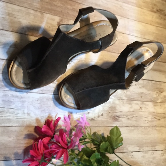 Barbara Barbieri woman’s sandals wedges size 7.5 - Picture 8 of 10